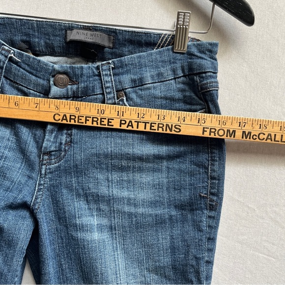 Nine West Hollywood bootcut Blue Women's Denim Jeans Sz 27 - Picture 13 of 13